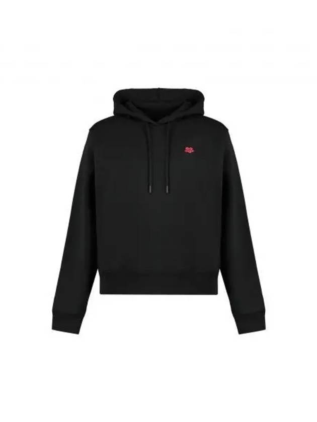 Boke Flower Drawstring Hoodie Black - KENZO - BALAAN 2