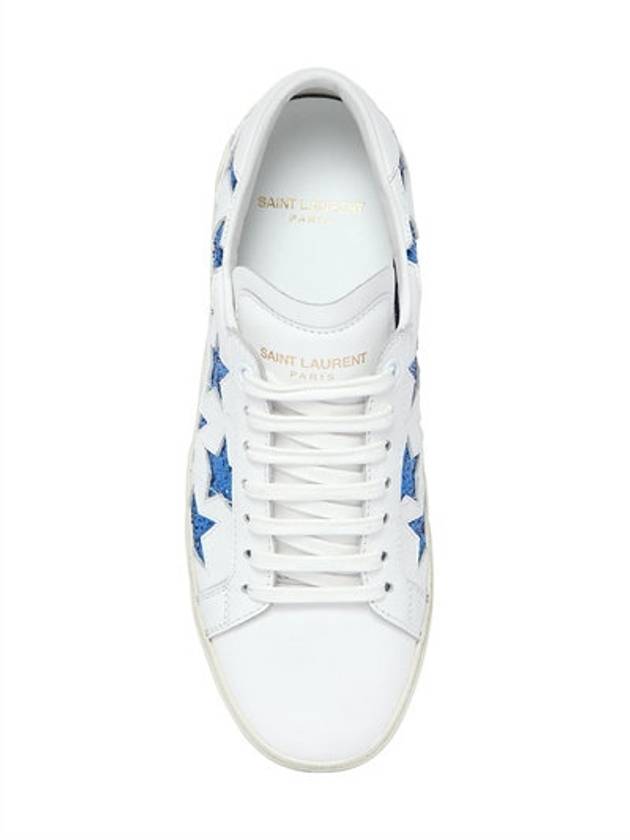 Blue Star California Sneakers White 447583 CN5O0 9134 - SAINT LAURENT - BALAAN 5