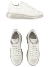 Oversized Clear Sole Low Top Sneakers White - ALEXANDER MCQUEEN - BALAAN 5