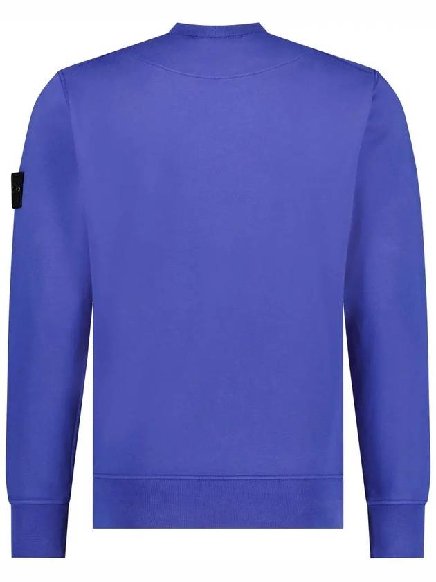 Wappen Patch Crew Neck Sweatshirt Royal Blue - STONE ISLAND - BALAAN 4