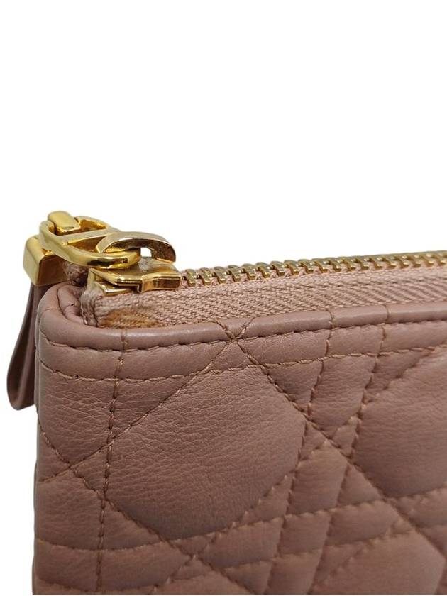 S5086UWHC Caro Large Daily Pink Pouch Clutch Bag - DIOR - BALAAN 6