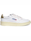 Men's Medalist Leather Low Top Sneakers White - AUTRY - BALAAN 3