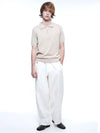 button wide jeans white - CHANCE'S NOI - BALAAN 8