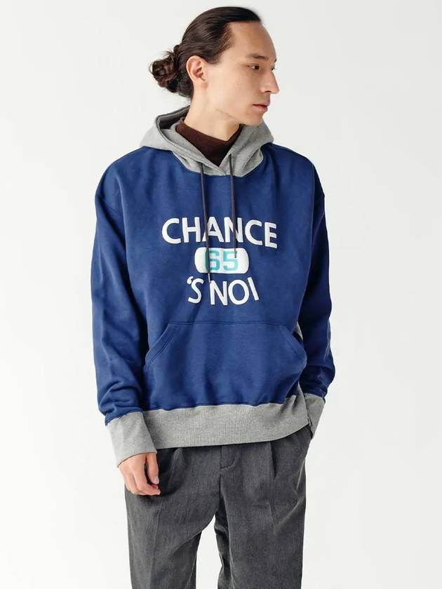 Unisex BAMXHD Basket Sweat Hoodie Mix Navy - CHANCE'S NOI - BALAAN 2