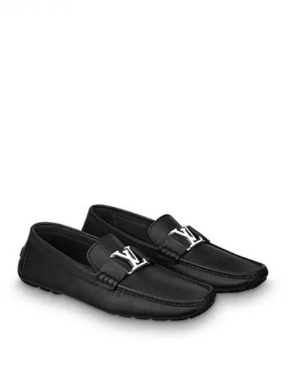 Monte Carlo Moccasin Loafers Black - LOUIS VUITTON - BALAAN 2