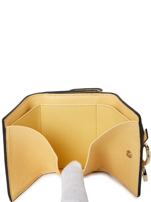 Alphabet Small Half Wallet Soft Yellow - CHLOE - BALAAN 7