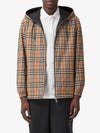 Reversible Vintage Check Hooded Jacket Archive Beige - BURBERRY - BALAAN 4