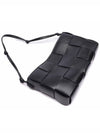 Cassette Strap Shoulder Bag Black - BOTTEGA VENETA - BALAAN 6