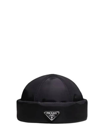 Pocono nylon beanie cap - PRADA - BALAAN 1