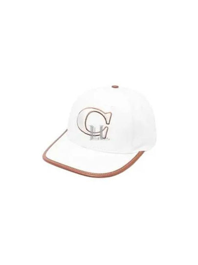 Embroidered Logo Ball Cap White - COACH - BALAAN 2