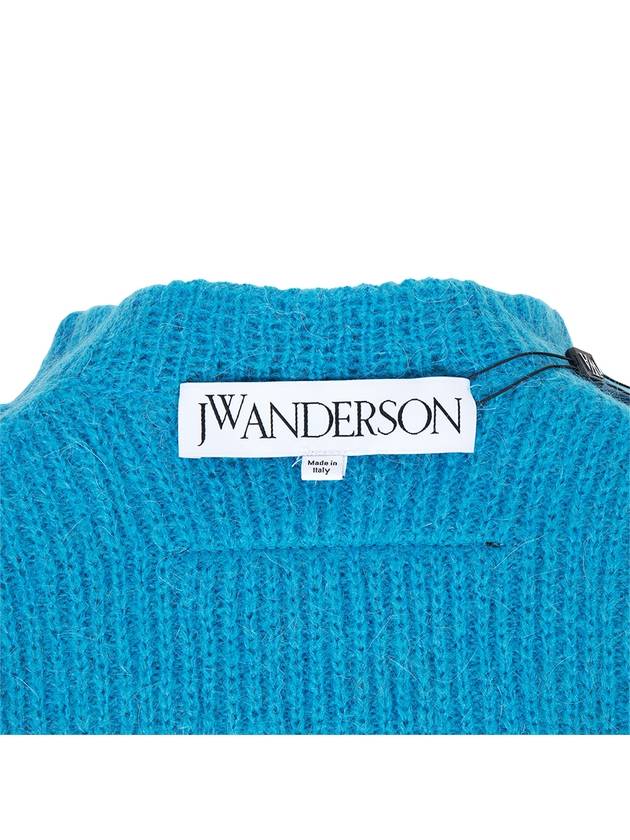 V-Neck Cardigan Blue - JW ANDERSON - BALAAN 11