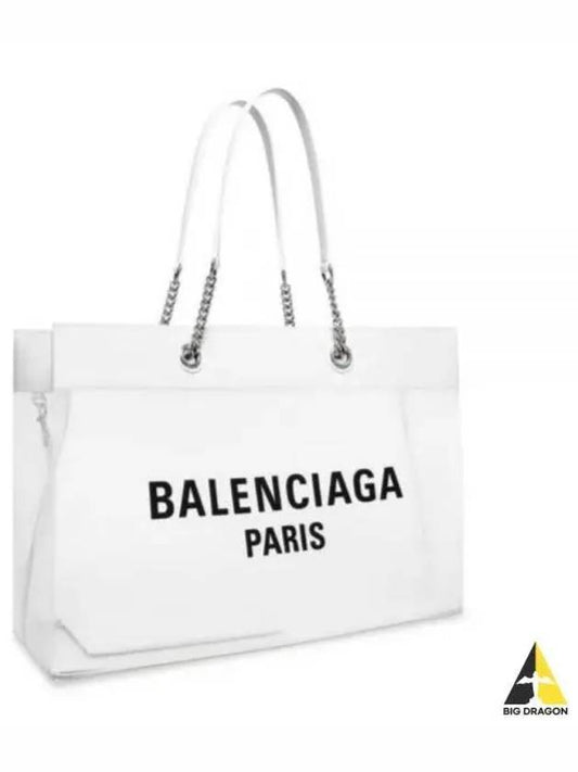 Duty Free Medium Tote Bag White - BALENCIAGA - BALAAN 2