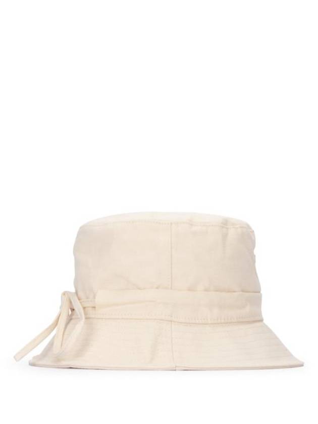 Le bob Gadjo Bucket Hat Offwhite - JACQUEMUS - BALAAN 3