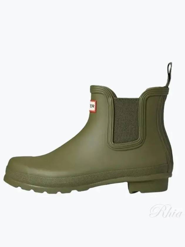 Original Short Chelsea Rain Boots Olive Leaf - HUNTER - BALAAN 2