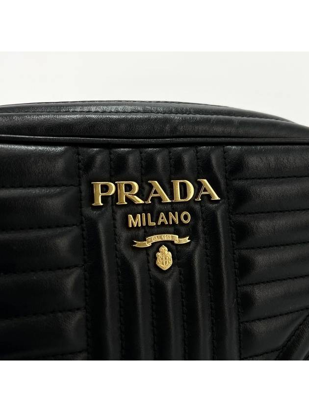 Diagram gold chain crossbag camera bag black 1BH083 - PRADA - BALAAN 4