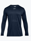 Locker Long Sleeve T-Shirt Navy - UNDER ARMOUR - BALAAN 2