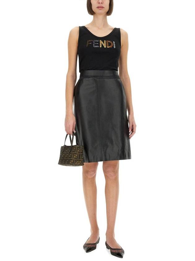 Fendi Tops With Logo - FENDI - BALAAN 2