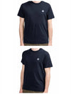 Wappen Patch Round Short Sleeve T-Shirt Navy - STONE ISLAND - BALAAN 5