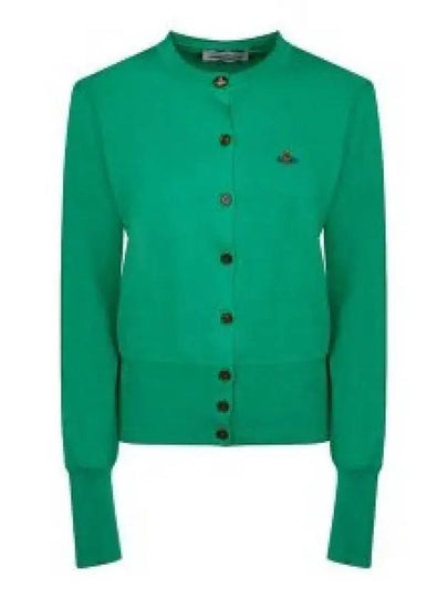 Bea Knit Cardigan Green - VIVIENNE WESTWOOD - BALAAN 2