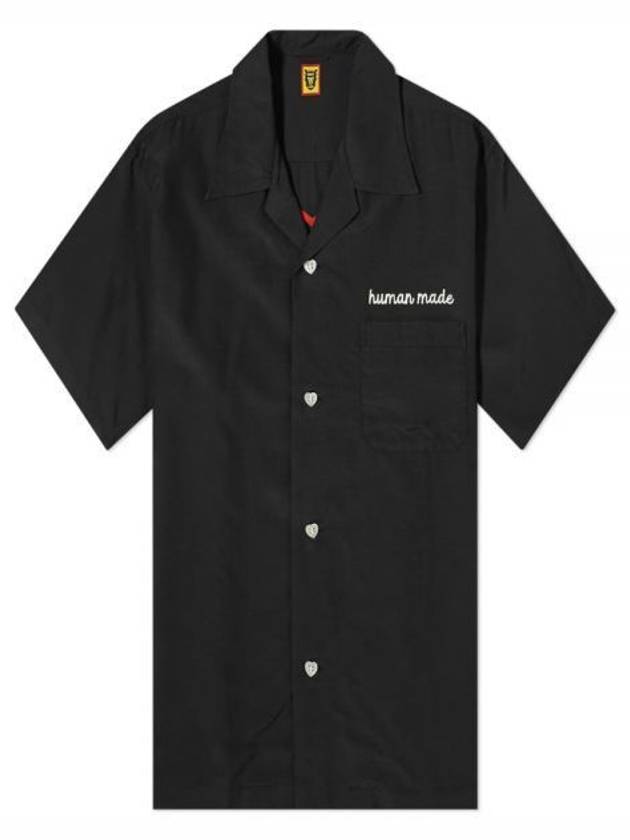 Bowling Short Sleeve Shirt Black - HUMAN MADE - BALAAN 2