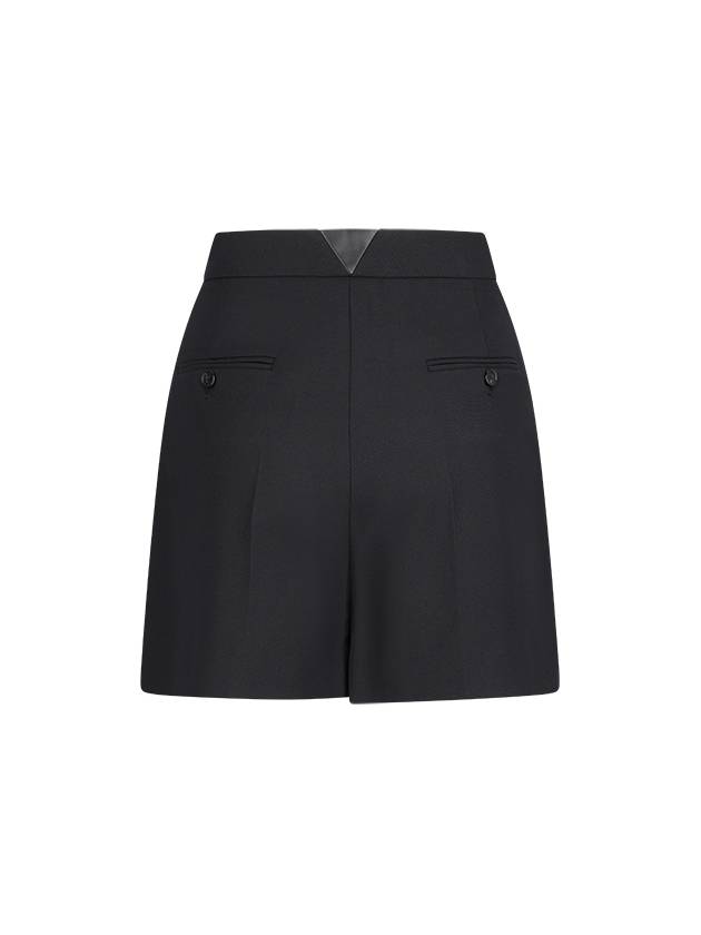 TAILORED WOOL TWILL SHORTS WITH PLEAT - PINKO - BALAAN 2