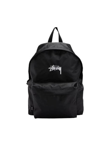 Graffiti Canvas Backpack Black - STUSSY - BALAAN 1