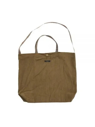 Carry All Tote B Khaki Cotton 4 5W Corduroy 23F1H015 NQ376 SD016 Bag - ENGINEERED GARMENTS - BALAAN 1