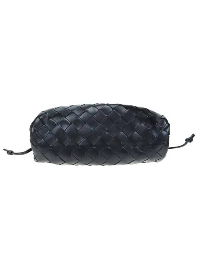 Intrecciato Mini Pouch Bag Black - BOTTEGA VENETA - BALAAN 6