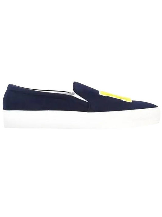 LA Jersey Terry Patch Slip-On Blue - JOSHUA SANDERS - BALAAN 1