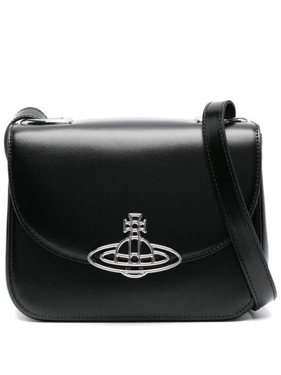 Linda Logo Plaque Cross Bag Black - VIVIENNE WESTWOOD - BALAAN 2