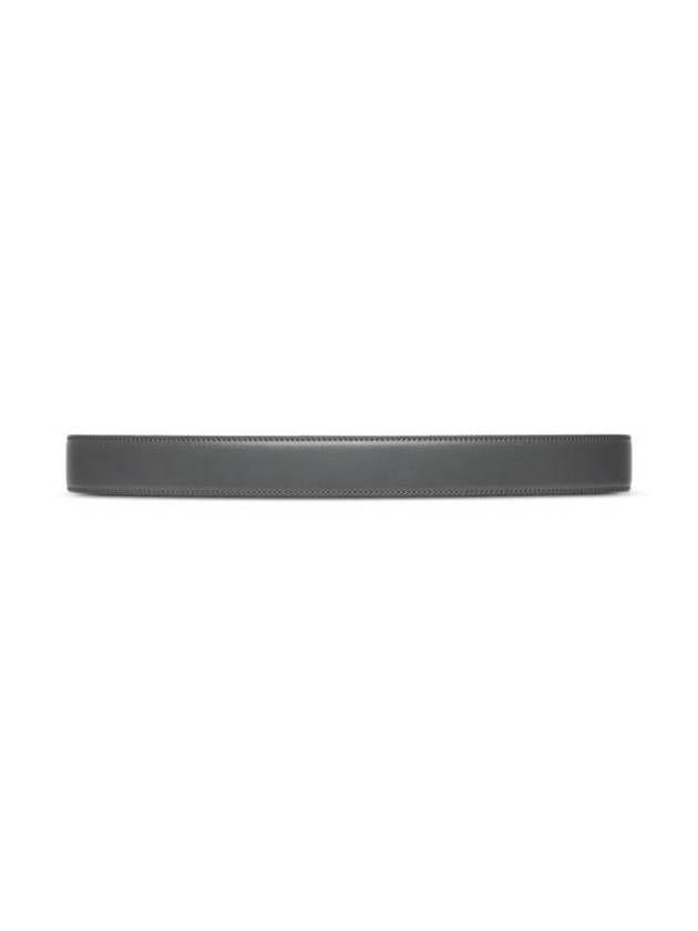 Square Buckle Reversible Belt Grey - GUCCI - BALAAN 6