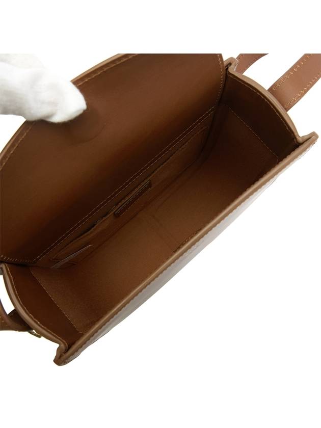 Geneve Smooth Leather New Shoulder Bag Brown - A.P.C. - BALAAN 7