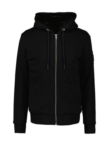 Classic Bunny Zip Up Hoodie Black Lining Black - MOOSE KNUCKLES - BALAAN 1