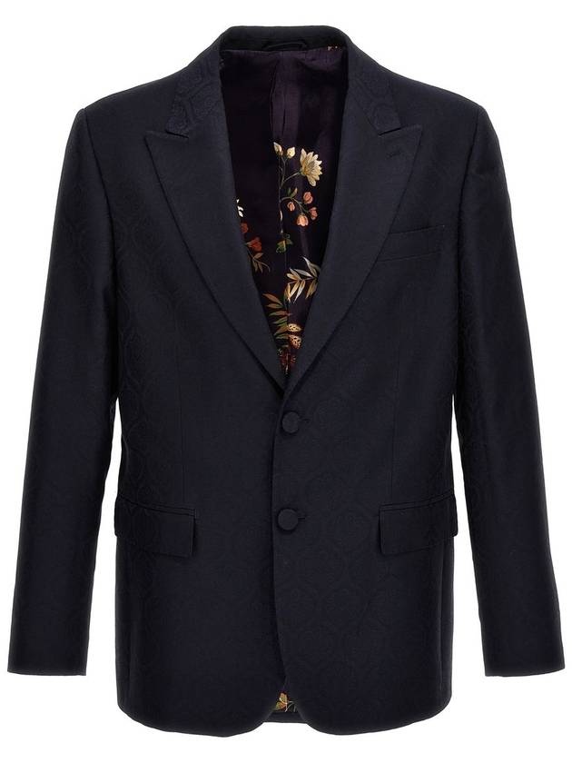 Etro Single-Breasted Jacquard Blazer - ETRO - BALAAN 6