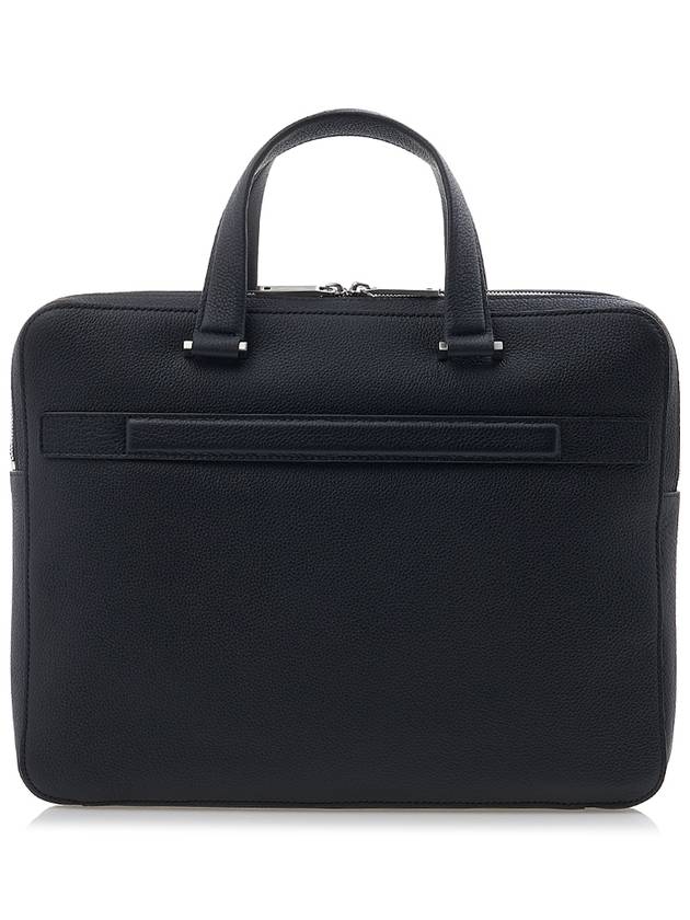 Gancini Embossed Briefcase 24 1364 NERO 0763369 - SALVATORE FERRAGAMO - BALAAN 4