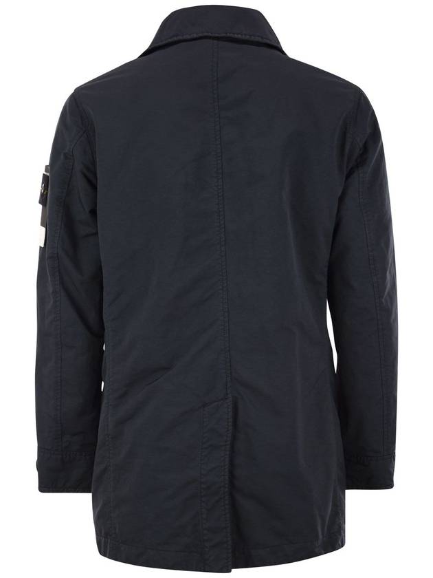 David TC Padding Jacket Navy - STONE ISLAND - BALAAN 3