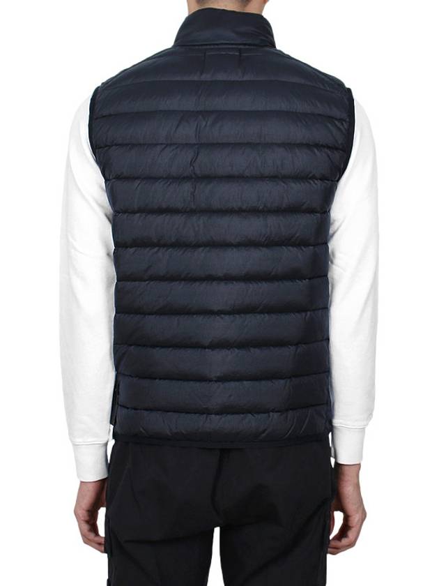 Loom Woven Chambers Recycled Nylon Down TC Vest Navy - STONE ISLAND - BALAAN 6