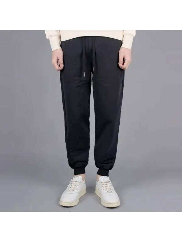 Big Heart Logo Track Pants Black - AMI - BALAAN 2