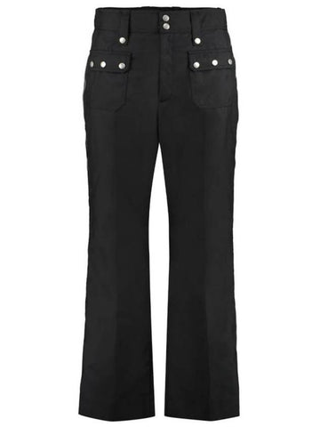 Nylon Straight Pants Black - GUCCI - BALAAN 1