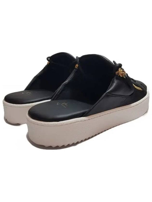 RM10051 002 Frankie Cut Mule Sneakers Black - GIUSEPPE ZANOTTI - BALAAN 2