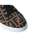 Tech Fabric Low Top Sneakers Brown - FENDI - BALAAN 10