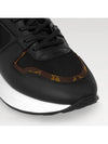 NEW Neo Run Away Sneakers Black Women Height 2cm - LOUIS VUITTON - BALAAN 5