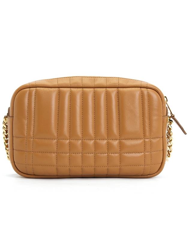 Lola Quilted Camera Shoulder Bag Tan - BURBERRY - BALAAN 5