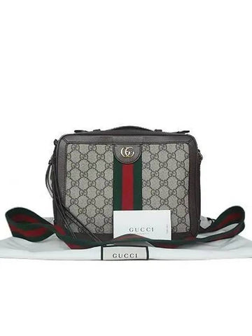 550622 GG gold logo three stripes web small Ophidia camera bag 2WAY - GUCCI - BALAAN 1