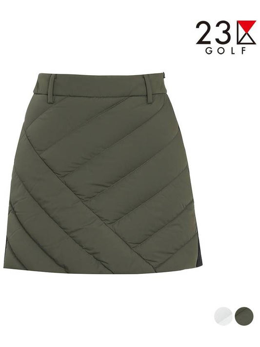 Golf Diagonal Quilted Short Skirt EL4LPC035 - 23KU - BALAAN 2