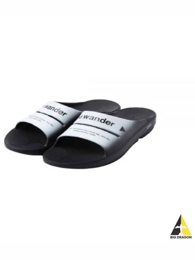 Oofos x And Wander Ooahh Recovery Sandal Black 5744978309 010 - AND WANDER - BALAAN 1