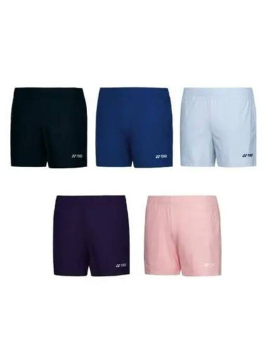 YONEX 249PH002F Black Navy Blue Gray Dark Purple Pearl Pink Women s 3 part Woven Shorts - YOUNESS - BALAAN 1