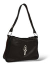 Nugget Bag Black Silver Hardware - CHROME HEARTS - BALAAN 3