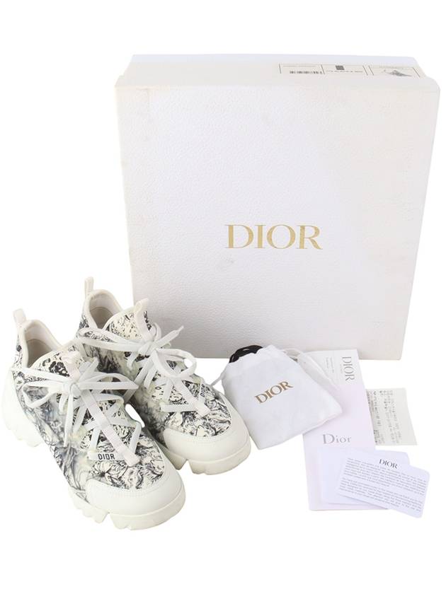 KCK302ZPN D Connect Zodiac Print Sneakers 35 1 2 Size Department Store Invoice 34258 5 - DIOR - BALAAN 8