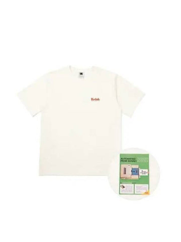 KODAK Apparel Graphic Aero Cool Short Sleeve T Shirt IVORY - KODO - BALAAN 1